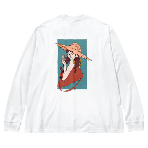 旅にでる女の子 Big Long Sleeve T-Shirt