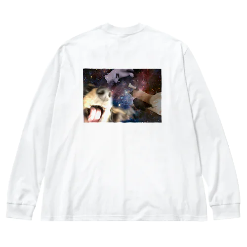 They are so crazy!!!!ーイカれた犬と猫ー Big Long Sleeve T-Shirt