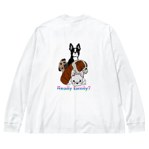 ふぁみりー？ Big Long Sleeve T-Shirt