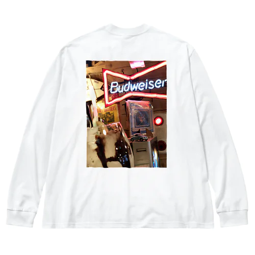 Mintage Diner  ビッグシルエットロングスリーブTシャツ