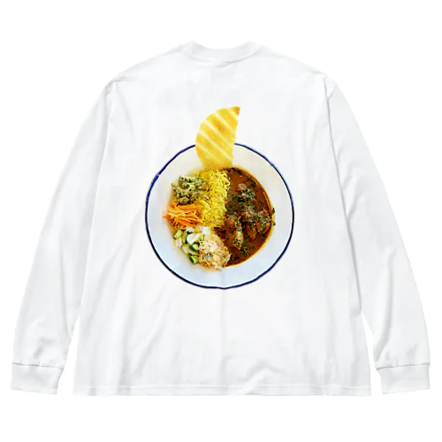 SOKOカレー ビッグシルエットロングスリーブTシャツ