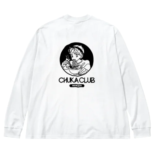 CHUKA CLUB MEMBER ビッグシルエットロングスリーブTシャツ