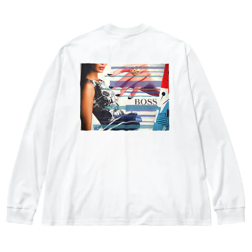 "BOSS" Big Long Sleeve T-Shirt