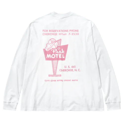 LOREM IPSUM CLUB 【PINK MOTEL EDITION】 ビッグシルエットロングスリーブTシャツ