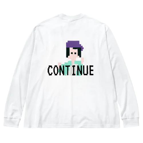 CONTINUE Big Long Sleeve T-Shirt