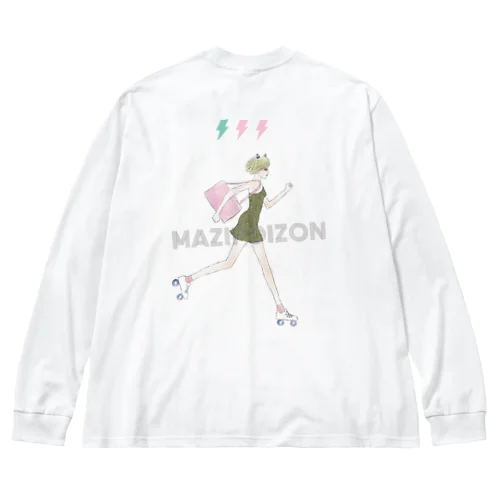 MAZI POISON T No.2 ビッグシルエットロングスリーブTシャツ