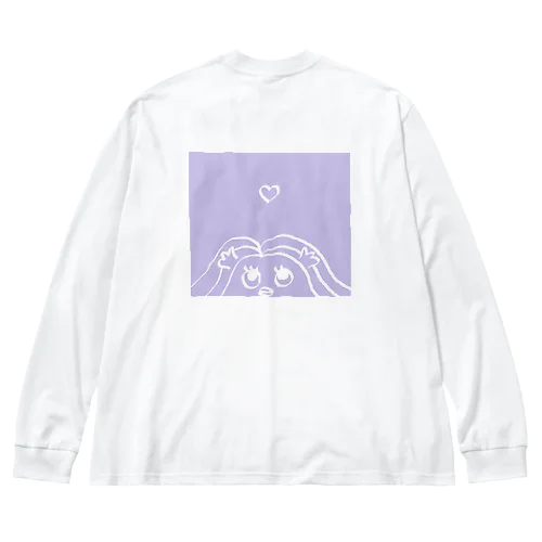 あまびえちゃん Big Long Sleeve T-Shirt