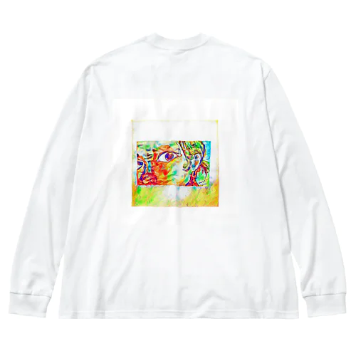 覗き Big Long Sleeve T-Shirt