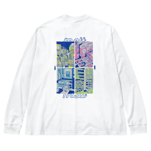 melt_longT Big Long Sleeve T-Shirt