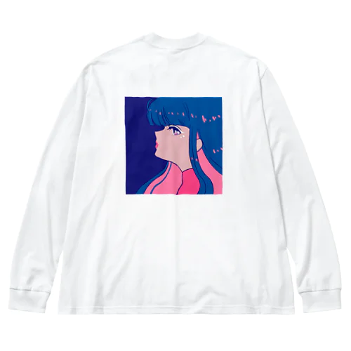 ロマンティックな女の子 Big Long Sleeve T-Shirt