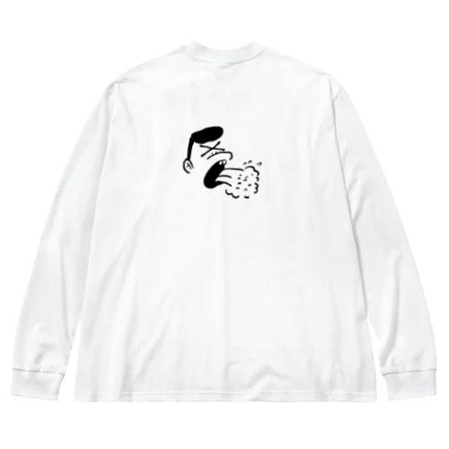 AUTO(嘔吐)　 Big Long Sleeve T-Shirt