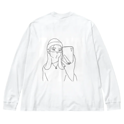 イマドキ少女 Big Long Sleeve T-Shirt