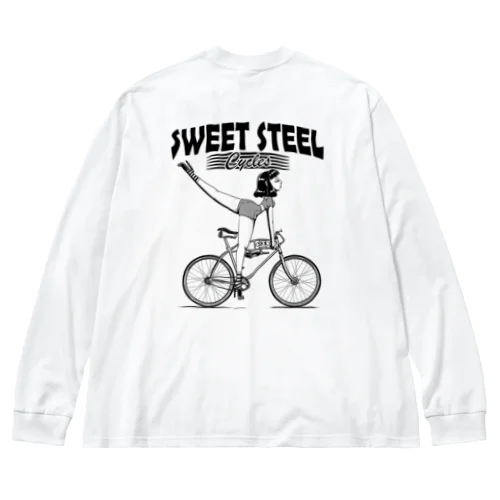 "SWEET STEEL Cycles" #2 ビッグシルエットロングスリーブTシャツ