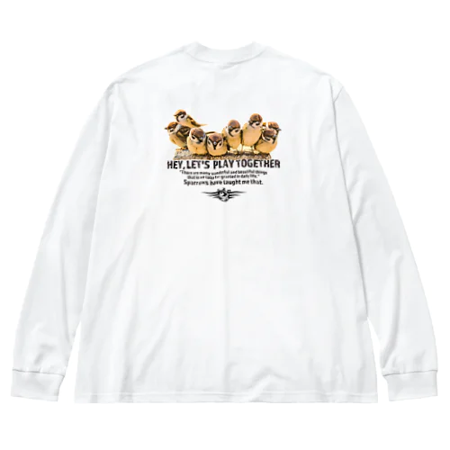 一緒に遊ぼう！ 001 Big Long Sleeve T-Shirt