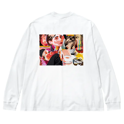 砂の女　by Iori Kikuchi Big Long Sleeve T-Shirt