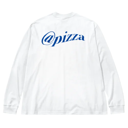 @pizza ビッグシルエットロングスリーブTシャツ