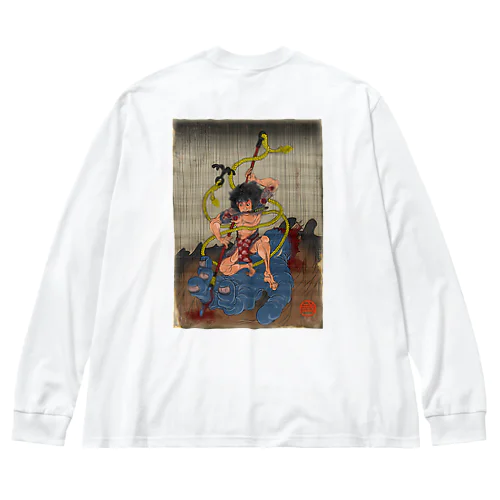 "武者絵" 3-#2 Big Long Sleeve T-Shirt