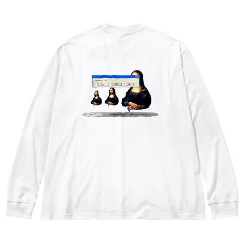 某モナリザ嬢 Big Long Sleeve T-Shirt