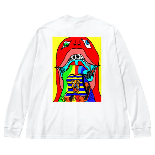 夢幻回廊 Big Long Sleeve T-Shirt