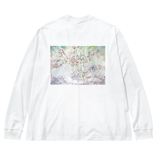 循環が迎えに来る Big Long Sleeve T-Shirt