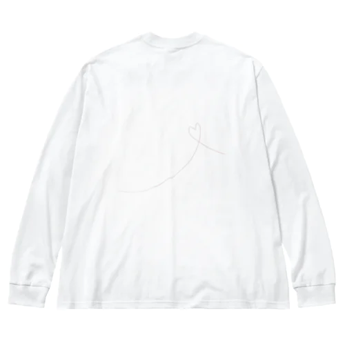 赤い糸 Big Long Sleeve T-Shirt