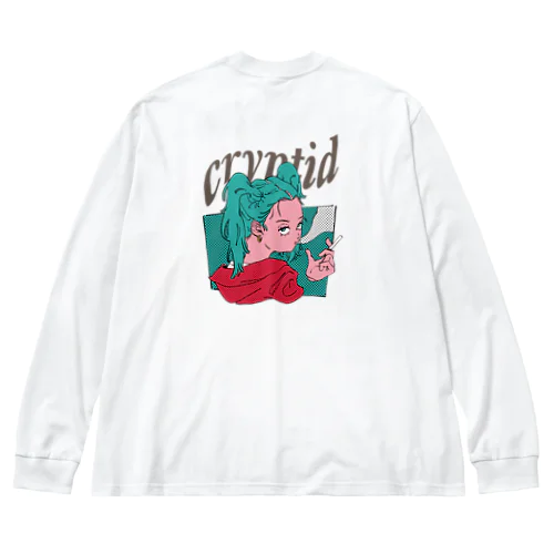 cryptid smoke girl Big Long Sleeve T-Shirt