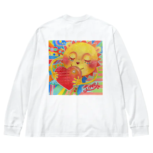 Lion heart Big Long Sleeve T-Shirt