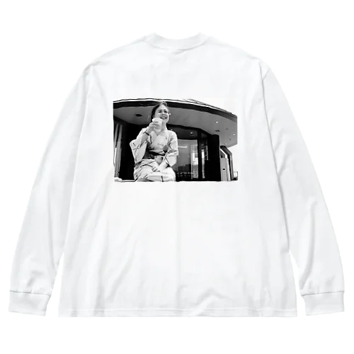 足湯と麦酒 Big Long Sleeve T-Shirt