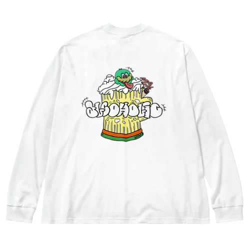 alcoholic candra ビッグシルエットロングスリーブTシャツ