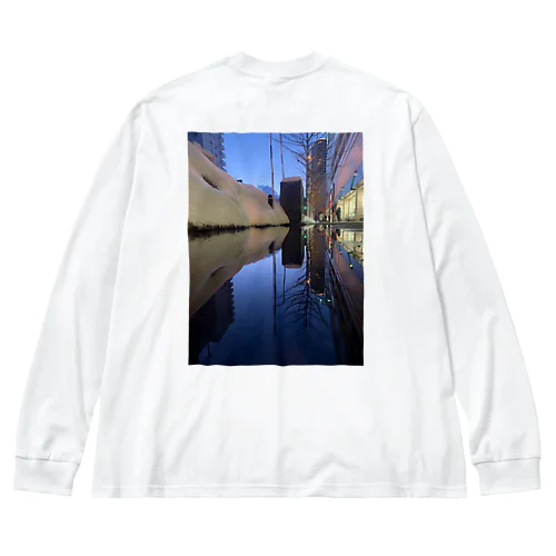 水鏡 Big Long Sleeve T-Shirt