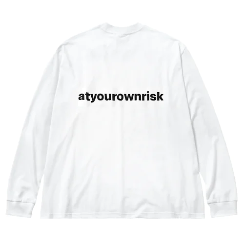 atyourownrisk ビッグシルエットロングスリーブTシャツ