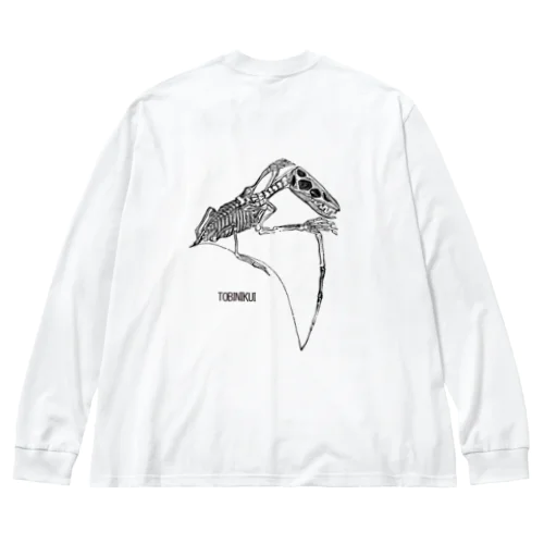 飛びにくい Big Long Sleeve T-Shirt