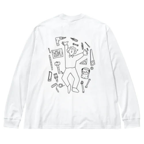 建築学生の日々 Big Long Sleeve T-Shirt