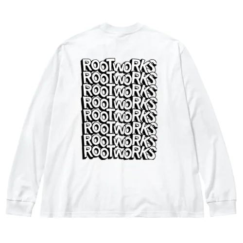 ROOT WORKS ビッグシルエットロングスリーブTシャツ