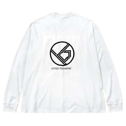 LoveryGeometry “Official Logo” (Including Label Name) Big Long Sleeve T-Shirt