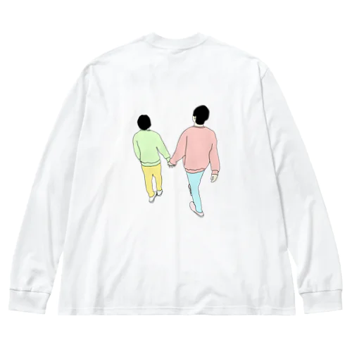 エスコート Big Long Sleeve T-Shirt