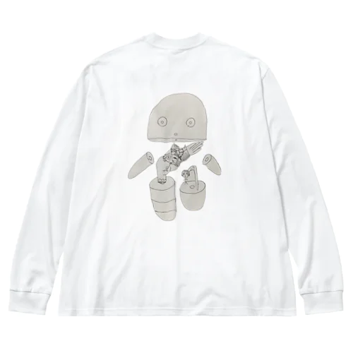 Anatomically questionable ビッグシルエットロングスリーブTシャツ