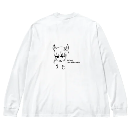 グッドアクマちゃん ビッグシルエットロングスリーブTシャツ