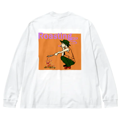 焼き魚 Big Long Sleeve T-Shirt