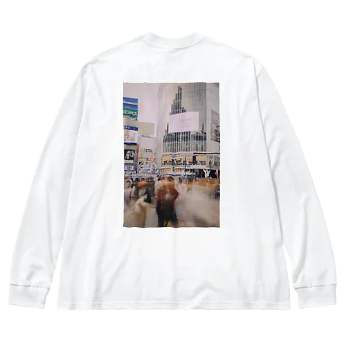 スクランブル交差点 Big Long Sleeve T-Shirt