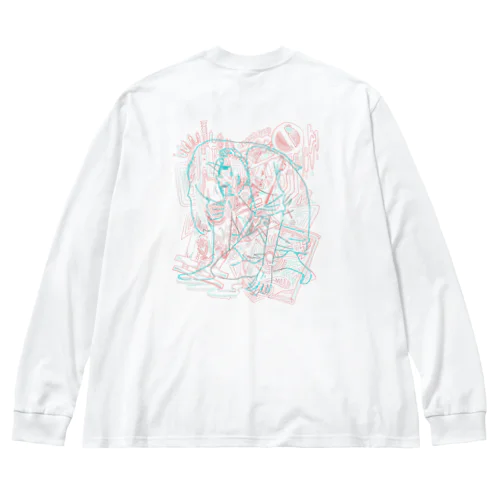 う(れ)い 朝 Big Long Sleeve T-Shirt