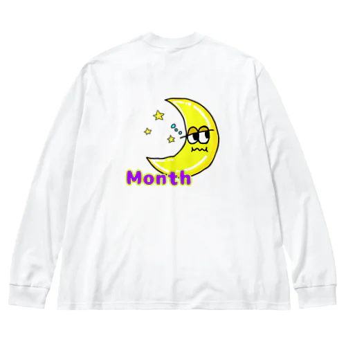 SleepingMonth Big Long Sleeve T-Shirt