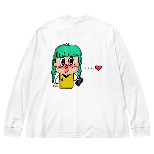 気になるあの子 ビッグシルエットロングスリーブTシャツ