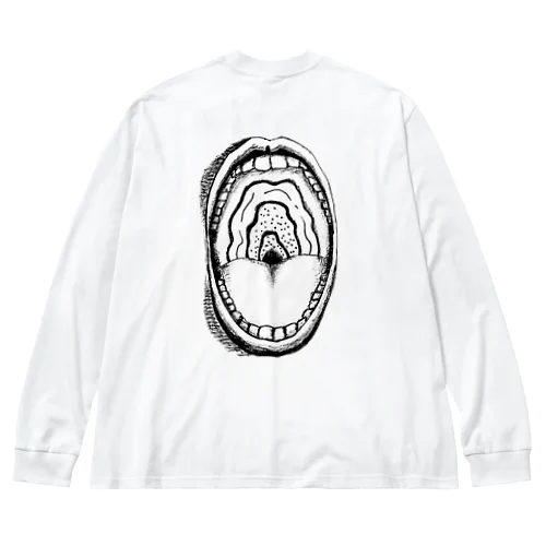 mouth Big Long Sleeve T-Shirt