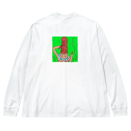 ちむんかこさ Big Long Sleeve T-Shirt