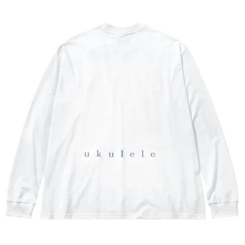 ukulele ビッグシルエットロングスリーブTシャツ