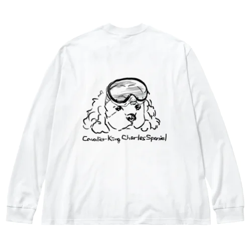 CKCS_水中マスク ビッグシルエットロングスリーブTシャツ