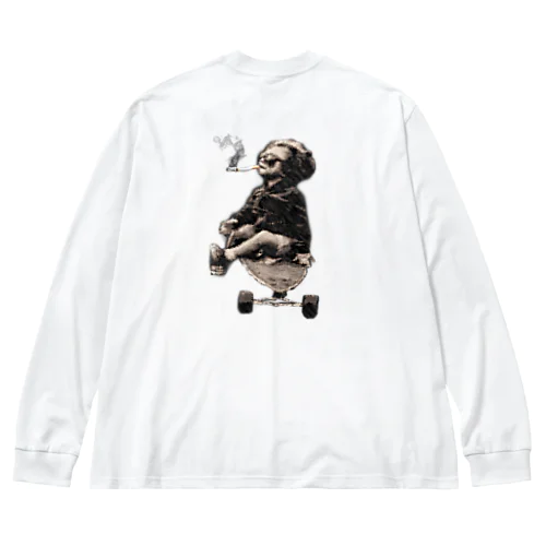 ヤニベビちゃん Big Long Sleeve T-Shirt