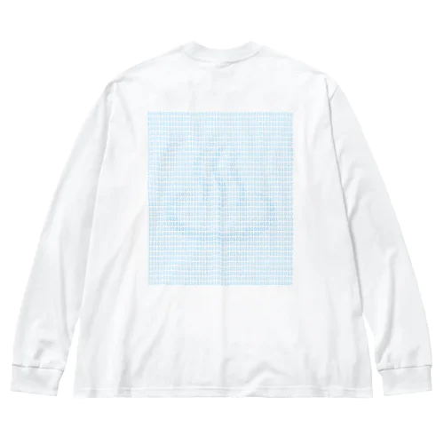 騙し絵銭湯 Big Long Sleeve T-Shirt