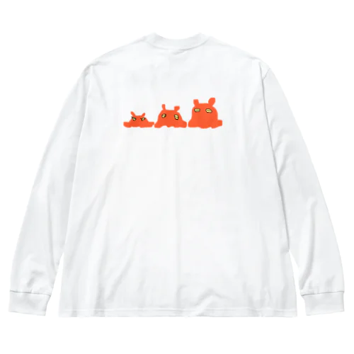 めんだこ三兄弟 Big Long Sleeve T-Shirt